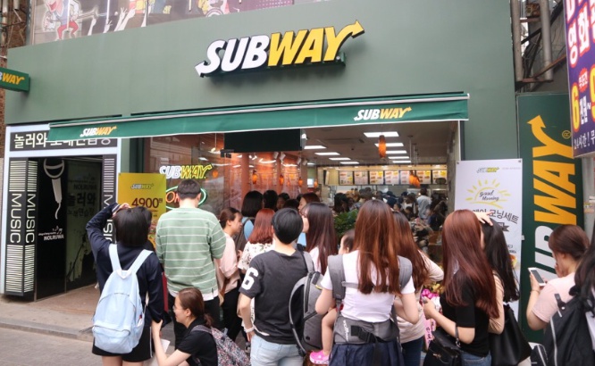 【서브웨이】월 순익 1000만【중랑구】오피스 대로변 안정성AAA
