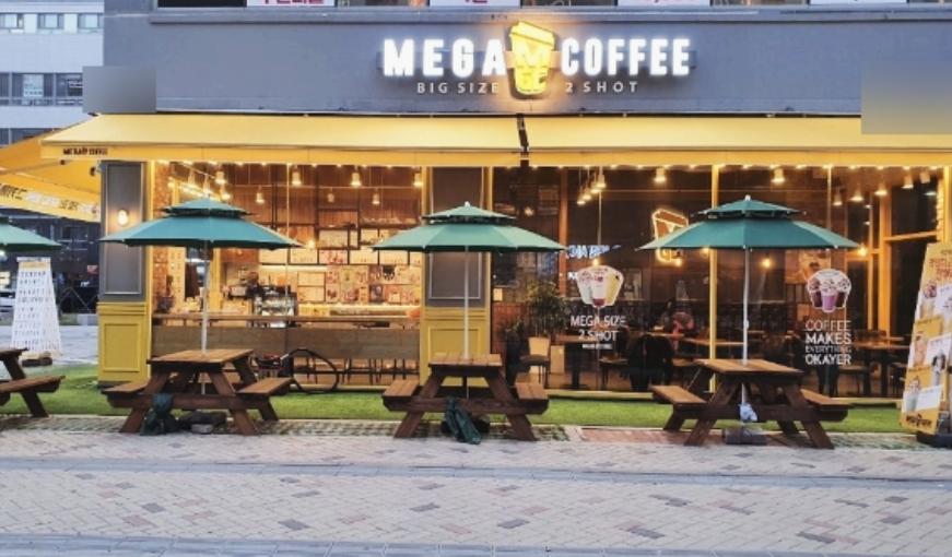 2025년《안산》★메가커피★ "순익 1,200만" 홀매출만 4,000만