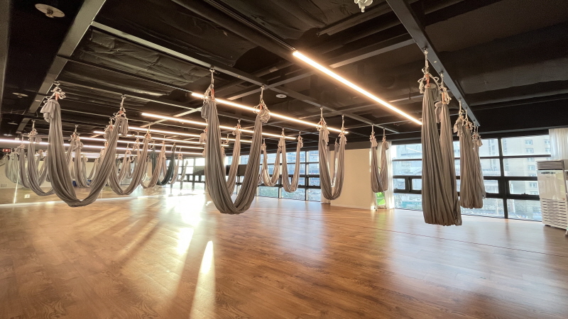 『서울』★여성초보창업적극추천★필라테스/플라잉요가/풀오토/시설업/대학가/주차가능