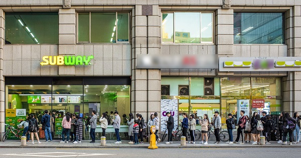 ★『강동구 서브웨이 창업』순익2천만 부부창업아이템 시니어창업 안정창업 ★