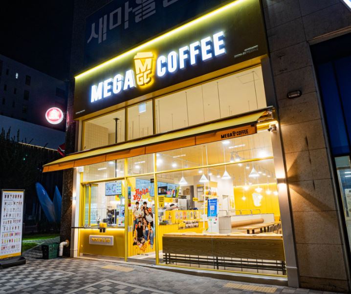 [메가커피]경기도 부천시 월3500만 권리 1.9억 특급 최신형 양도양수 매장 