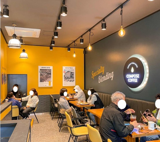 ★부평 컴포즈커피★ 인천 최고의 상권 부평 ★ 호재多 수익률多多多 