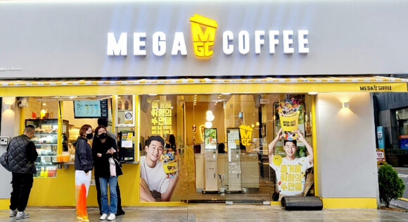 【메가커피 양도양수】『 용인시 기흥구』＃대형아파트상권＃배달X＃메가 인수비용  