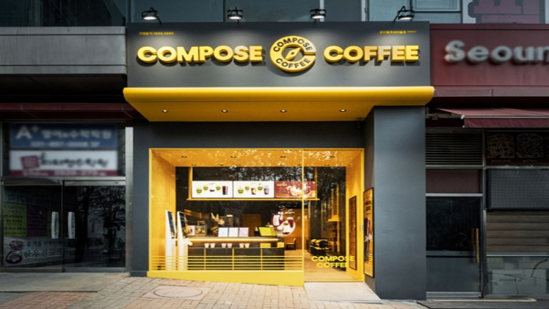 [컴포즈커피|청주]시설인테리어 최상급|유동인구 많은 메인상권 |풀오토 매장