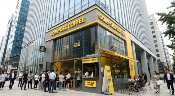 【강남구 컴포즈커피 양도양수 창업】배달없음/풀오토운영/초보창업/여성창업추천