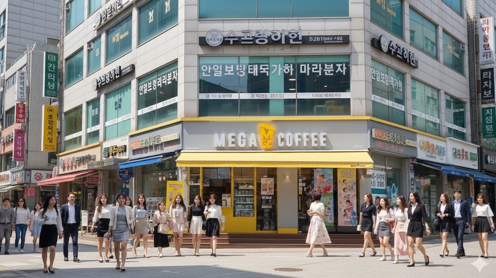 ★고양★메가커피 창업!/창업몰 단독진행 매장!/주거상권인데 배달을 안하고 있음!