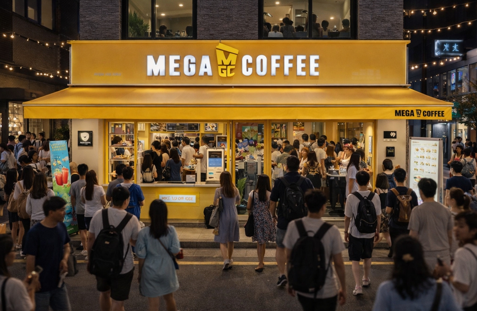★부천★메가커피 창업!/창업몰 단독진행 매장!/ 역세권 매장! / 배달 없음!