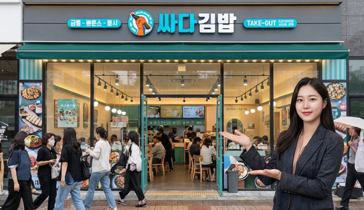 ★중랑구★싸다김밥/고수익매장