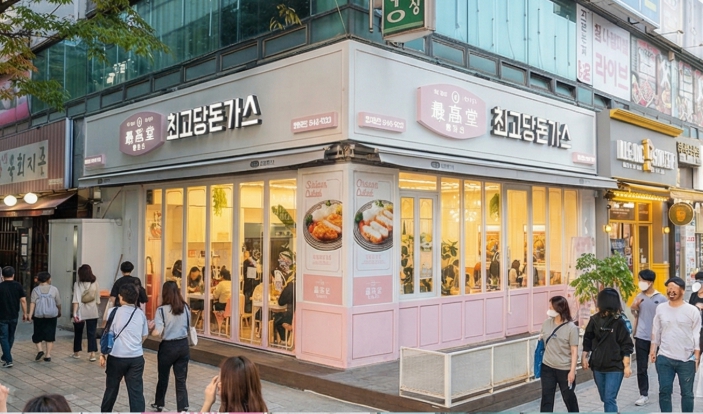 ★영등포★최고당 돈까스 창업!/고수익 가능!/ 복합상권!