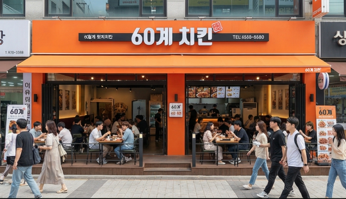 ★구로★60계치킨 창업!/ 월평균 1억매출!/ 돈버는 매장!