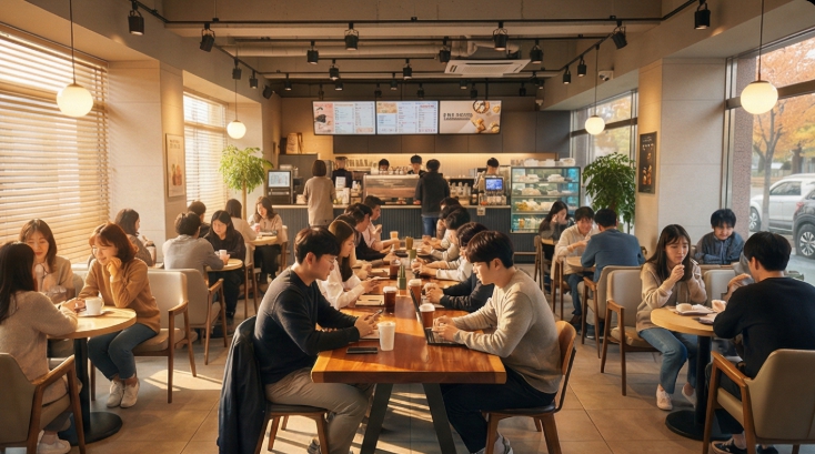 ★서초구★이디야커피 창업!/ 매출꾸준! / 최고 인테리어