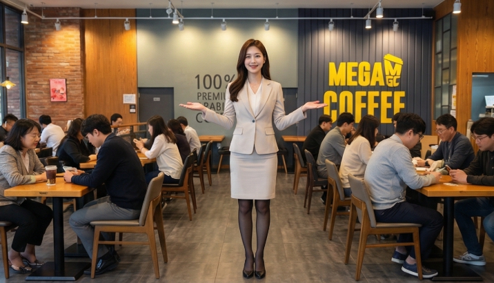 ★강남★메가커피 창업!/신규매장!/배달 없음!/오토 운영!
